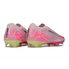 Nike Air Zoom Mercurial Vapor 16 Elite FG Soccer Cleats Light Pink and Green