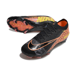 Chuteira Campo FG Nike Air Zoom Mercurial Vapor 16 Elite Laranja e Preta