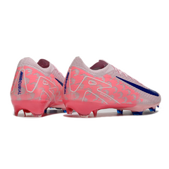 Chuteira Campo Nike Air Zoom Mercurial Vapor 16 Elite FG Rosa e Azul