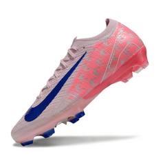 Chuteira Campo FG Nike Air Zoom Mercurial Vapor 16 Elite Rosa e Azul