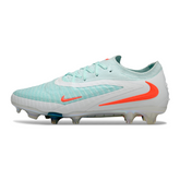 Nike Phantom 6 Elite Turf Soccer Cleats Light Blue and White