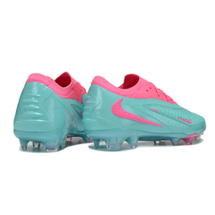 Nike Phantom 6 Elite Turf Soccer Cleats Light Blue and Pink