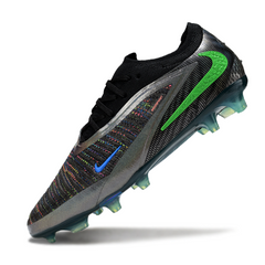 Chuteira Campo Nike Phantom 6 Elite Preta e Cinza