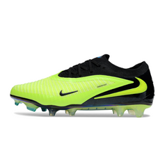 Nike Phantom 6 Elite Light Green and Black Field Soccer Cleats