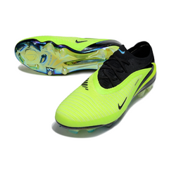 Nike Phantom 6 Elite Light Green and Black Field Soccer Cleats