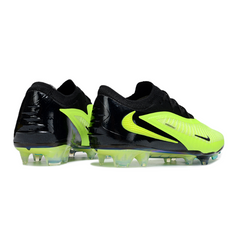 Nike Phantom 6 Elite Light Green and Black Field Soccer Cleats