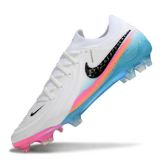 Nike Phantom GX2 Elite FG White, Light Blue and Pink Football Boots