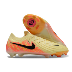 Chuteira Campo FG Nike Phantom GX2 Elite Amarela e Laranja
