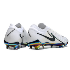 Chuteira Campo Nike Phantom GX2 Elite FG Branca e Verde
