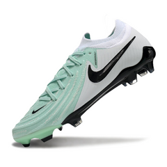 Nike Phantom GX2 Elite FG Football Boots Light Green and White