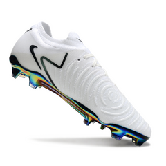 Chuteira Campo Nike Phantom GX2 Elite FG Branca e Verde