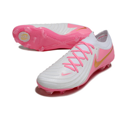 Nike Phantom GX2 Elite FG White and Pink Football Boots