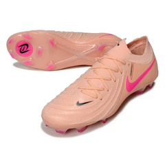 Chuteira Campo FG Nike Phantom GX2 Elite Rosa-Clara