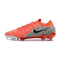 Chuteira Campo Nike Phantom GX2 Elite FG Vermelha e Cinza - VENI Futebol
