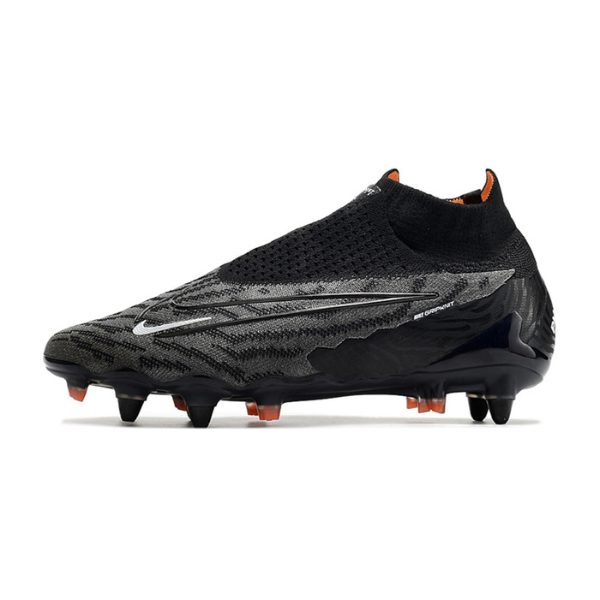 Chuteira Campo Nike Phantom GX Elite DF SG Ponta de Aluminio Black Shadow Pack - VENI Futebol