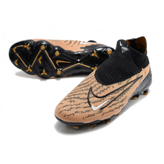 Chuteira Campo Nike Phantom GX Elite DF FG Bege - VENI Futebol