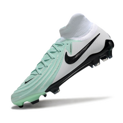 Chuteira Campo FG Nike Phantom Luna 2 Elite Verde-Clara e Branca
