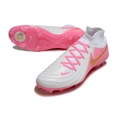 Nike Phantom Luna 2 Elite FG White and Pink Football Boots