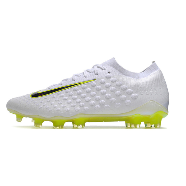 Chuteira Campo Nike Phantom Ultra Venom FG Elite Branca e Verde - VENI Futebol