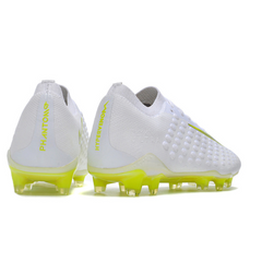 Chuteira Campo Nike Phantom Ultra Venom FG Elite Branca e Verde - VENI Futebol