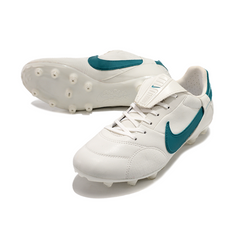 Chuteira Campo FG Nike Premier 3 Branca e Verde