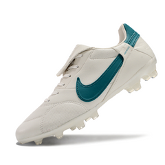 Chuteira Campo FG Nike Premier 3 Branca e Verde