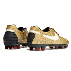 Chuteira Campo Nike Tiempo R10 Legend Elite FG Dourada