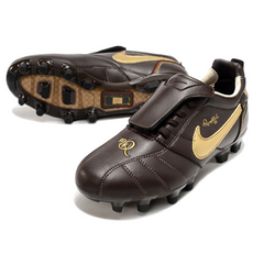 Nike Tiempo R10 Legend Elite FG Soccer Cleats - Black/Gold
