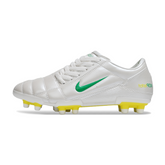 Nike Total 90 III FG White, Green and Yellow Football Boots