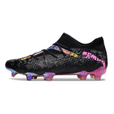 Chuteira Campo FG Puma Future 7 Pack Orlinski Cinza e Branca
