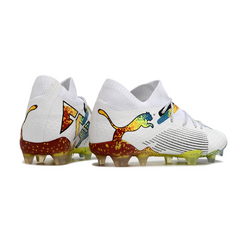 Chuteira Campo FG Puma Future 7 Pack Heatmap Preta e Amarela