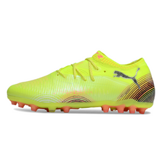 Puma Future 8 Low-Cut AG Football Boots Yellow and Orange