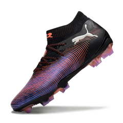 Chuteira Campo FG Puma Future 8 Pack Neymar Jr Unlimited Preta e Dourada