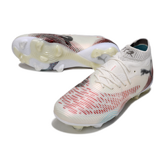 Puma Future 8 FG White and Red Field Football Boots