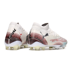Puma Future 8 FG White and Red Field Football Boots