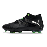 Chuteira Campo FG Puma Future 8 Pack Eclipse Preta e Amarela