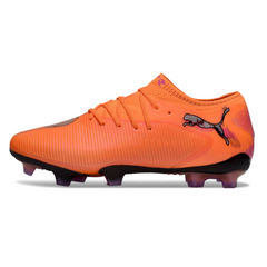 Puma Future 8 Low Top FG Orange and Pink Football Boots