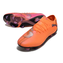 Puma Future 8 Low Top FG Orange and Pink Football Boots