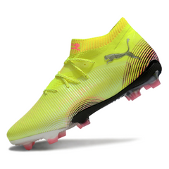 Puma Future 8 FG Yellow and Pink Field Football Boots