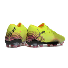 Puma Future 8 Low Top FG Yellow and Pink Football Boots