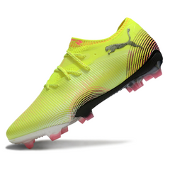 Puma Future 8 Low Top FG Yellow and Pink Football Boots