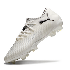Puma Future 8 Low Top FG White and Black Field Football Boots