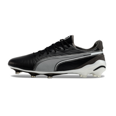 Chuteira Campo FG Puma King Ultimate Pack Eclipse Preta e Cinza