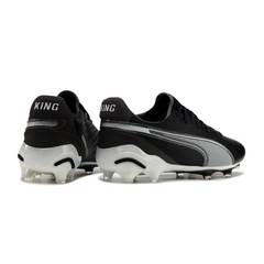 Chuteira Campo FG Puma King Ultimate Pack Eclipse Preta e Cinza