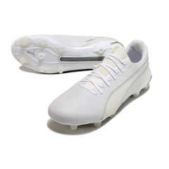 Chuteira Campo FG Puma King Ultimate Pack Whiteout