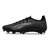 Chuteira Campo FG Puma Ultra 5 Carbon Pack Eclipse Preta e Cinza