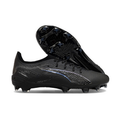 Chuteira Campo FG Puma Ultra 5 Carbon Pack Eclipse Preta e Cinza