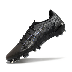 Chuteira Campo FG Puma Ultra 5 Carbon Pack Eclipse Preta e Cinza