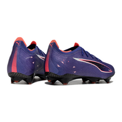 Chuteira Campo FG Puma Ultra 5 Carbon Pack Formula Preta e Branca