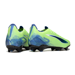 Chuteira Campo FG Puma Ultra 5 Carbon Pack Lights Out Preta e Branca